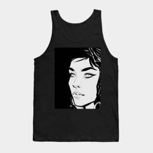 Comic Woman T-Shirt Tank Top